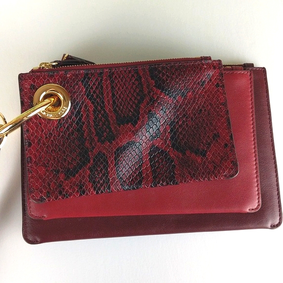 Michael Kors Oxblood Trio Wristlet - Picture 4 of 13